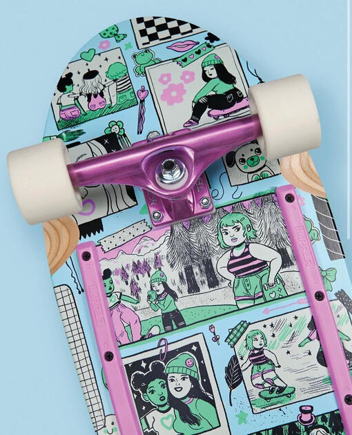 ILLUSTRATION FOR IMPALA SKATE